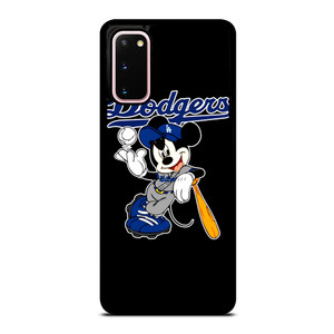 LOS ANGELES DODGERS MICKEY MOUSE BLACK Samsung Galaxy S20 Case Cover