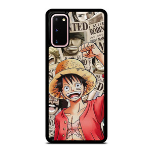LUFFY WANTED POSTER PATTERN Samsung Galaxy S20 Case Cover
