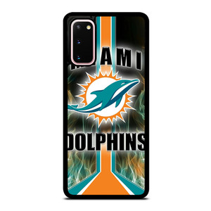 MIAMI DOLPHINS STRIPE NFL LOGO Samsung Galaxy S20 Case Cover