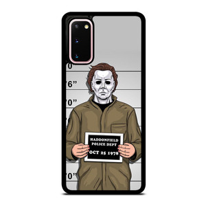 MICHAEL MYERS HALLOWEEN MUGSHOT Samsung Galaxy S20 Case Cover MICHAEL MYERS HALLOWEEN MUGSHOT Samsung Galaxy S20 Case Cover