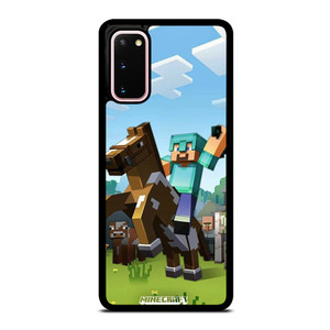 MINECRAFT KNIGHT AND HORSE Samsung Galaxy S20 Case Cover MINECRAFT KNIGHT AND HORSE Samsung Galaxy S20 Case Cover