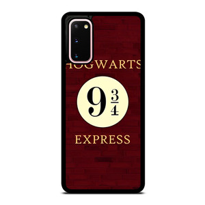 PLATFORM 9 AND THREE QUARTERS HOGWARTS EXPRESS Samsung Galaxy S20 Case Cover PLATFORM 9 AND THREE QUARTERS HOGWARTS EXPRESS Samsung Galaxy S20 Case Cover