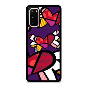 ROMERO BRITTO LOVE BUTTERFLY Samsung Galaxy S20 Case Cover