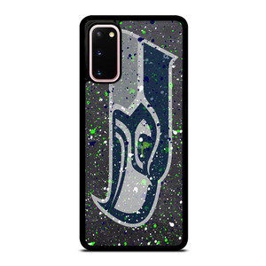 SEATTLE SEAHAWKS SPLASHED LOGO Samsung Galaxy S20 Case Cover SEATTLE SEAHAWKS SPLASHED LOGO Samsung Galaxy S20 Case Cover