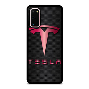 TESLA RED CARBON Samsung Galaxy S20 Case Cover TESLA RED CARBON Samsung Galaxy S20 Case Cover