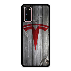 TESLA WOODEN LOGO Samsung Galaxy S20 Case Cover TESLA WOODEN LOGO Samsung Galaxy S20 Case Cover