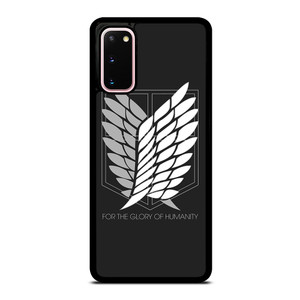 WINGS OF FREEDOM ATTACK ON TITANS HUMANITY SYMBOL Samsung Galaxy S20 Case Cover WINGS OF FREEDOM ATTACK ON TITANS HUMANITY SYMBOL Samsung Galaxy S20 Case Cover