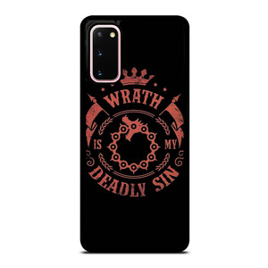 WRATH SEVEN DEADLY SINS SYMBOL Samsung Galaxy S20 Case Cover WRATH SEVEN DEADLY SINS SYMBOL Samsung Galaxy S20 Case Cover