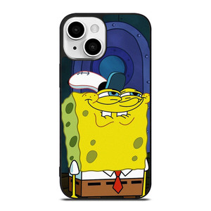 SPONGEBOB SQUAREPANTS EVIL FACE iPhone 13 Mini Case Cover SPONGEBOB SQUAREPANTS EVIL FACE iPhone 13 Mini Case Cover