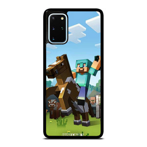MINECRAFT KNIGHT AND HORSE  Samsung Galaxy S20 Plus Case Cover MINECRAFT KNIGHT AND HORSE  Samsung Galaxy S20 Plus Case Cover