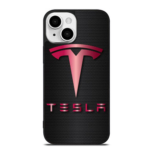 TESLA RED CARBON iPhone 13 Mini Case Cover TESLA RED CARBON iPhone 13 Mini Case Cover