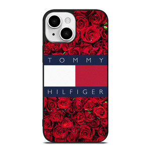 TOMMY HILFIGER ROSES LOGO iPhone 13 Mini Case Cover