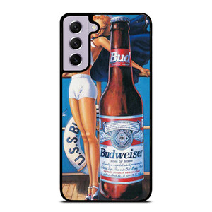 BUDWEISER BEER SEXY LADY Samsung Galaxy S21 FE Case Cover