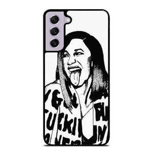 CARDI B CARTOON ILLUSTRATION Samsung Galaxy S21 FE Case Cover CARDI B CARTOON ILLUSTRATION Samsung Galaxy S21 FE Case Cover