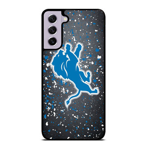 DETROIT LIONS FOOTBALL NFL SPLASHED LOGO Samsung Galaxy S21 FE Case Cover