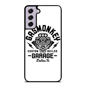 GAS MONKEY GARAGE WHITE LOGO Samsung Galaxy S21 FE Case Cover GAS MONKEY GARAGE WHITE LOGO Samsung Galaxy S21 FE Case Cover