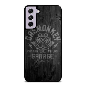 GAS MONKEY GARAGE WOOD LOGO Samsung Galaxy S21 FE Case Cover