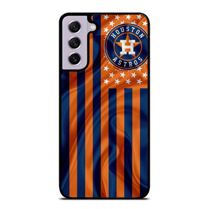 HOUSTON ASTROS MLB USA FLAG Samsung Galaxy S21 FE Case Cover