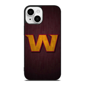 WASHINGTON COMMANDERS WOOD LOGO iPhone 13 Mini Case Cover WASHINGTON COMMANDERS WOOD LOGO iPhone 13 Mini Case Cover