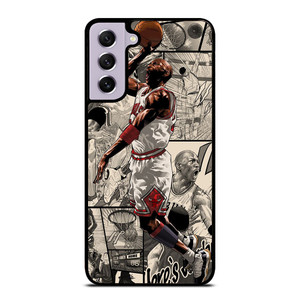 MICHAEL JORDAN MANGA ART Samsung Galaxy S21 FE Case Cover MICHAEL JORDAN MANGA ART Samsung Galaxy S21 FE Case Cover