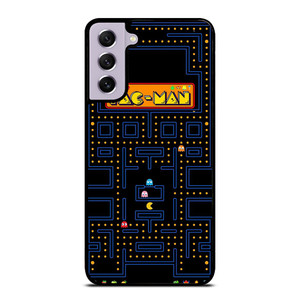 PAC MAN DOODLE GAMES Samsung Galaxy S21 FE Case Cover PAC MAN DOODLE GAMES Samsung Galaxy S21 FE Case Cover