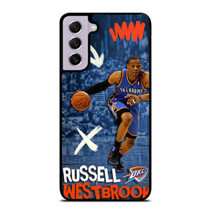 RUSSELL WESTBROOK OKC OKLAHOMA CITY THUNDER Samsung Galaxy S21 FE Case Cover RUSSELL WESTBROOK OKC OKLAHOMA CITY THUNDER Samsung Galaxy S21 FE Case Cover