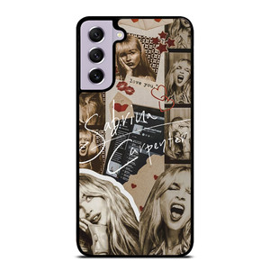 SABRINA CARPENTER BROWN COLLAGE Samsung Galaxy S21 FE Case Cover SABRINA CARPENTER BROWN COLLAGE Samsung Galaxy S21 FE Case Cover