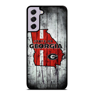 STATE OF GEORGIA WOOD SIGN Samsung Galaxy S21 FE Case Cover STATE OF GEORGIA WOOD SIGN Samsung Galaxy S21 FE Case Cover