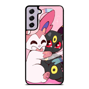 UMBREON AND SYLVEON POKEMON Samsung Galaxy S21 FE Case Cover UMBREON AND SYLVEON POKEMON Samsung Galaxy S21 FE Case Cover
