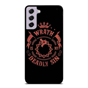 WRATH SEVEN DEADLY SINS SYMBOL Samsung Galaxy S21 FE Case Cover WRATH SEVEN DEADLY SINS SYMBOL Samsung Galaxy S21 FE Case Cover