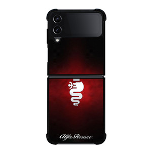 ALFA ROMEO CAR ICON Samsung Galaxy Z Flip 4 Case Cover ALFA ROMEO CAR ICON Samsung Galaxy Z Flip 4 Case Cover