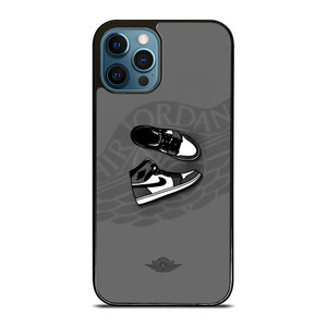 AIR JORDAN 1 SNEAKERS GREY  iPhone 12 Pro Max Case Cover AIR JORDAN 1 SNEAKERS GREY  iPhone 12 Pro Max Case Cover