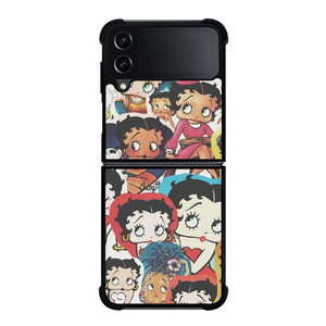 BETTY BOOP COLLAGE Samsung Galaxy Z Flip 4 Case Cover BETTY BOOP COLLAGE Samsung Galaxy Z Flip 4 Case Cover