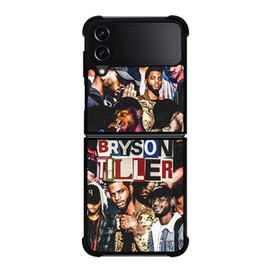 BRYSON TILLER COLLAGE Samsung Galaxy Z Flip 4 Case Cover BRYSON TILLER COLLAGE Samsung Galaxy Z Flip 4 Case Cover