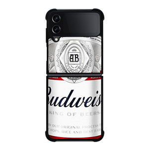 BUDWEISER KING OF BEERS CAN Samsung Galaxy Z Flip 4 Case Cover BUDWEISER KING OF BEERS CAN Samsung Galaxy Z Flip 4 Case Cover