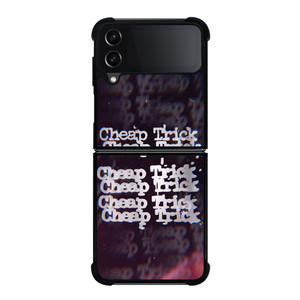 CHEAP TRICK BLURRED LOGO Samsung Galaxy Z Flip 4 Case Cover CHEAP TRICK BLURRED LOGO Samsung Galaxy Z Flip 4 Case Cover