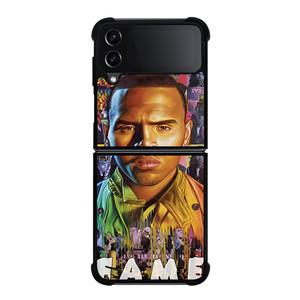 CHRIS BROWN FAME Samsung Galaxy Z Flip 4 Case Cover CHRIS BROWN FAME Samsung Galaxy Z Flip 4 Case Cover
