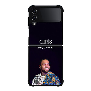 CHRIS BROWN LOGO Samsung Galaxy Z Flip 4 Case Cover CHRIS BROWN LOGO Samsung Galaxy Z Flip 4 Case Cover