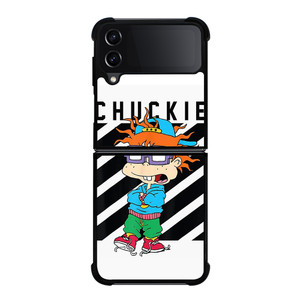 CHUCKIE FINSTER RUGRATS OFF WHITE Samsung Galaxy Z Flip 4 Case Cover CHUCKIE FINSTER RUGRATS OFF WHITE Samsung Galaxy Z Flip 4 Case Cover