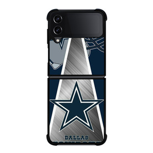 DALLAS COWBOYS FOOTBALL METAL LOGO Samsung Galaxy Z Flip 4 Case Cover DALLAS COWBOYS FOOTBALL METAL LOGO Samsung Galaxy Z Flip 4 Case Cover