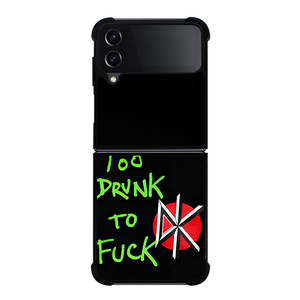 DEAD KENNEDYS TOO DRUNK TO FUCK Samsung Galaxy Z Flip 4 Case Cover DEAD KENNEDYS TOO DRUNK TO FUCK Samsung Galaxy Z Flip 4 Case Cover