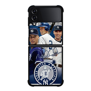 DEREK JETER NEW YORK YANKEES LOGO Samsung Galaxy Z Flip 4 Case Cover DEREK JETER NEW YORK YANKEES LOGO Samsung Galaxy Z Flip 4 Case Cover