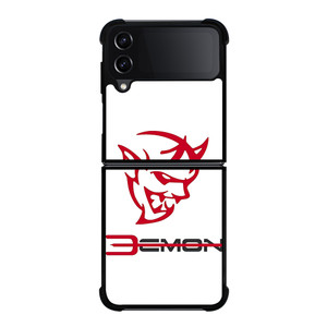 DODGE DEMON SYMBOL Samsung Galaxy Z Flip 4 Case Cover DODGE DEMON SYMBOL Samsung Galaxy Z Flip 4 Case Cover