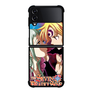 ELIZABETH LIONES AND MELIODAS SEVEN DEADLY SINS ANIME Samsung Galaxy Z Flip 4 Case Cover ELIZABETH LIONES AND MELIODAS SEVEN DEADLY SINS ANIME Samsung Galaxy Z Flip 4 Case Cover
