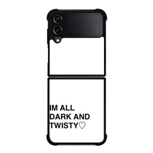 GREYS ANATOMY IM ALL DARK AND TWISTY Samsung Galaxy Z Flip 4 Case Cover