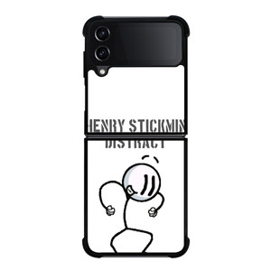 HENRY STICKMIN MEME Samsung Galaxy Z Flip 4 Case Cover