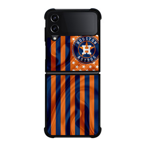 HOUSTON ASTROS MLB USA FLAG Samsung Galaxy Z Flip 4 Case Cover HOUSTON ASTROS MLB USA FLAG Samsung Galaxy Z Flip 4 Case Cover