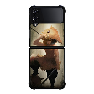 INOSUKE HASHIBIRA DEMON SLAYER ANIME Samsung Galaxy Z Flip 4 Case Cover INOSUKE HASHIBIRA DEMON SLAYER ANIME Samsung Galaxy Z Flip 4 Case Cover