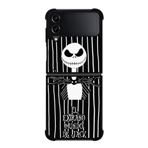 JACK SKELLINGTON NIGHTMARE BEFORE CHRISTMAS CARTOON Samsung Galaxy Z Flip 4 Case Cover JACK SKELLINGTON NIGHTMARE BEFORE CHRISTMAS CARTOON Samsung Galaxy Z Flip 4 Case Cover