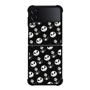 JACK SKELLINGTON NIGHTMARE BEFORE CHRISTMAS PATTERN Samsung Galaxy Z Flip 4 Case Cover